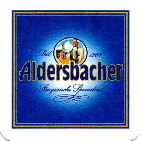 aldersbach pa-by alders bayer 1a (quad185-blaugoldrahmen-schmaler rand)